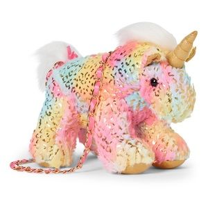 NWT Pink Leopard & Tie-Dye Unicorn Crossbody Purse Bag
 🦄